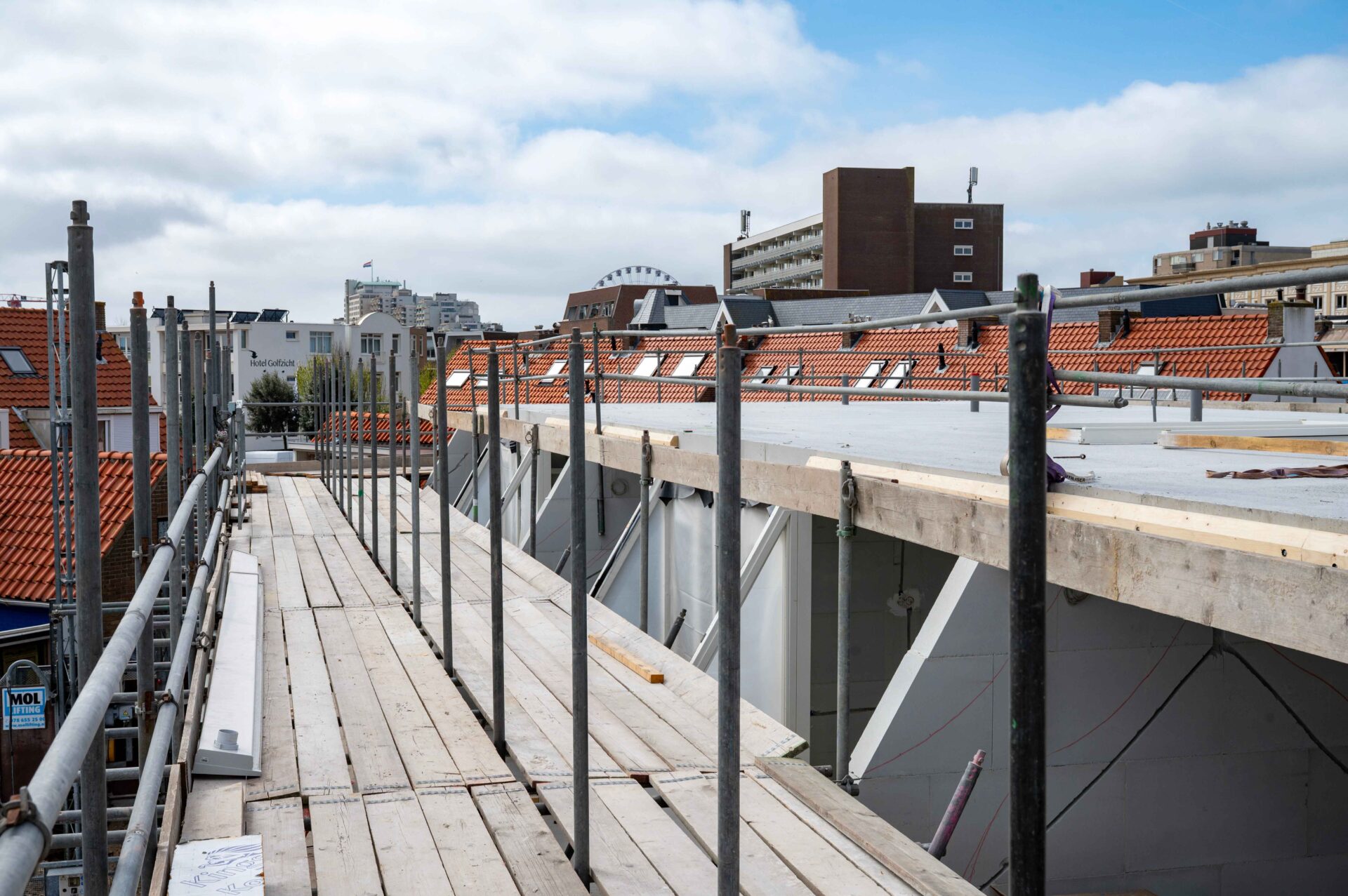 Uitbreiding hotelkamers Noordwijk